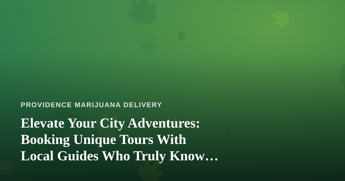Elevate Your City Adventures: Booking Unique Tours With Local Guides Who Truly Know Their Streets